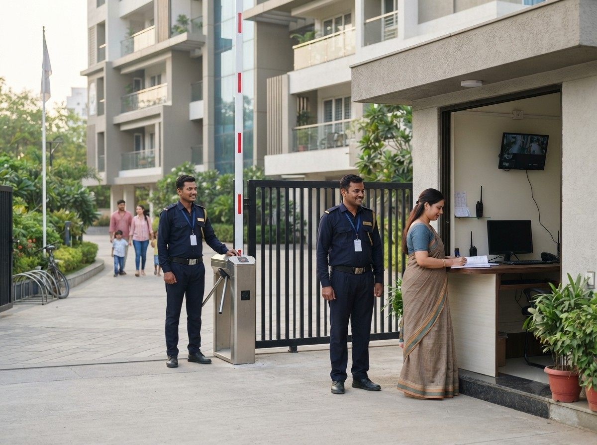 Residential security services for apartments and gated communities